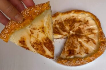 Healthy Apple and Cottage Cheese Galette | Low Calorie Delight