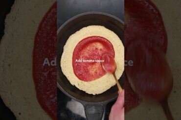 This High Protein Pizza Recipe Has OVER 70G PROTEIN! #shorts