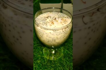 Weight loss recipe for Breakfast| Chia seeds pudding recipe| Healthy breakfast| weight loss recipes