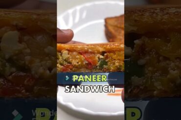 High Protein paneer sandwich recipe|healthy and tasty|protein rich|easy & quick recipe|protein snack