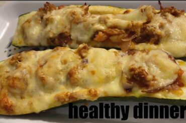 Super healthy & delicious dinner recipe .easy zucchini recipe with beef .