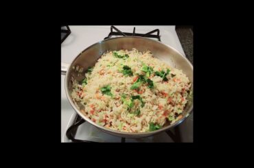 Fried Rice with Veggies||Healthy Meal||Easy Recipe #youtube #youtubeshorts #foodie #filipinofood