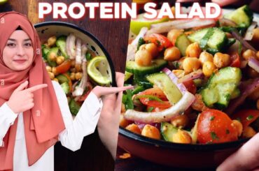 Healthy Protein Salad - Weight loss Friendly By Hoorain Kitchen Healthy Salad Recipe