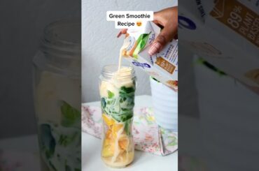 GREEN Smoothie Weight Loss Recipes | How I Lost 40 Lbs