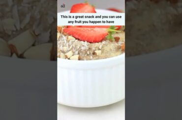 Low-Carb Flaxseed & Coconut Porridge #keto #lowcarb #recipe #health #snack #mealprep #foodie