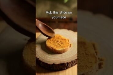 Rub Potato Slice + Turmeric on Face & Removed DARK SPOTS - Close Large Open Pores & Skin Whitening