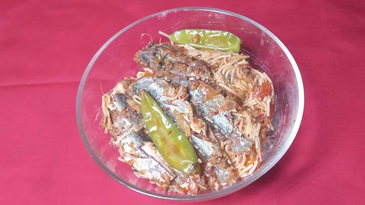 Sardine Fenugreek Leaf Pasta Bowl/Dinner Recipes/Pilaf Recipes/Sardine Recipes/Fenugreek Recipe 1509 Sardine Fenugreek Leaf Pasta Bowl/Dinner Recipes/Pilaf Recipes/Sardine Recipes/Fenugreek Recipe 1509