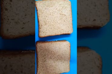 Healthy Garlic Brown Bread Sandwich #tasty #garlicbread #quickrecipe #recipe