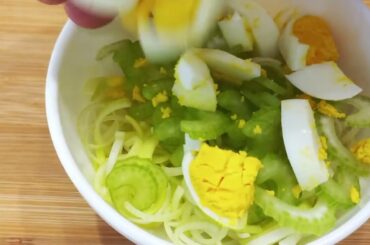 Salad for every day. A simple recipe for a tasty and healthy salad.