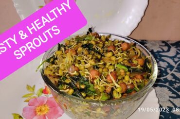 Tasty Sprouts | Fried Sprouts | Mung Bean Sprouts | Healthy Recipes #sprouts #sproutrecipe