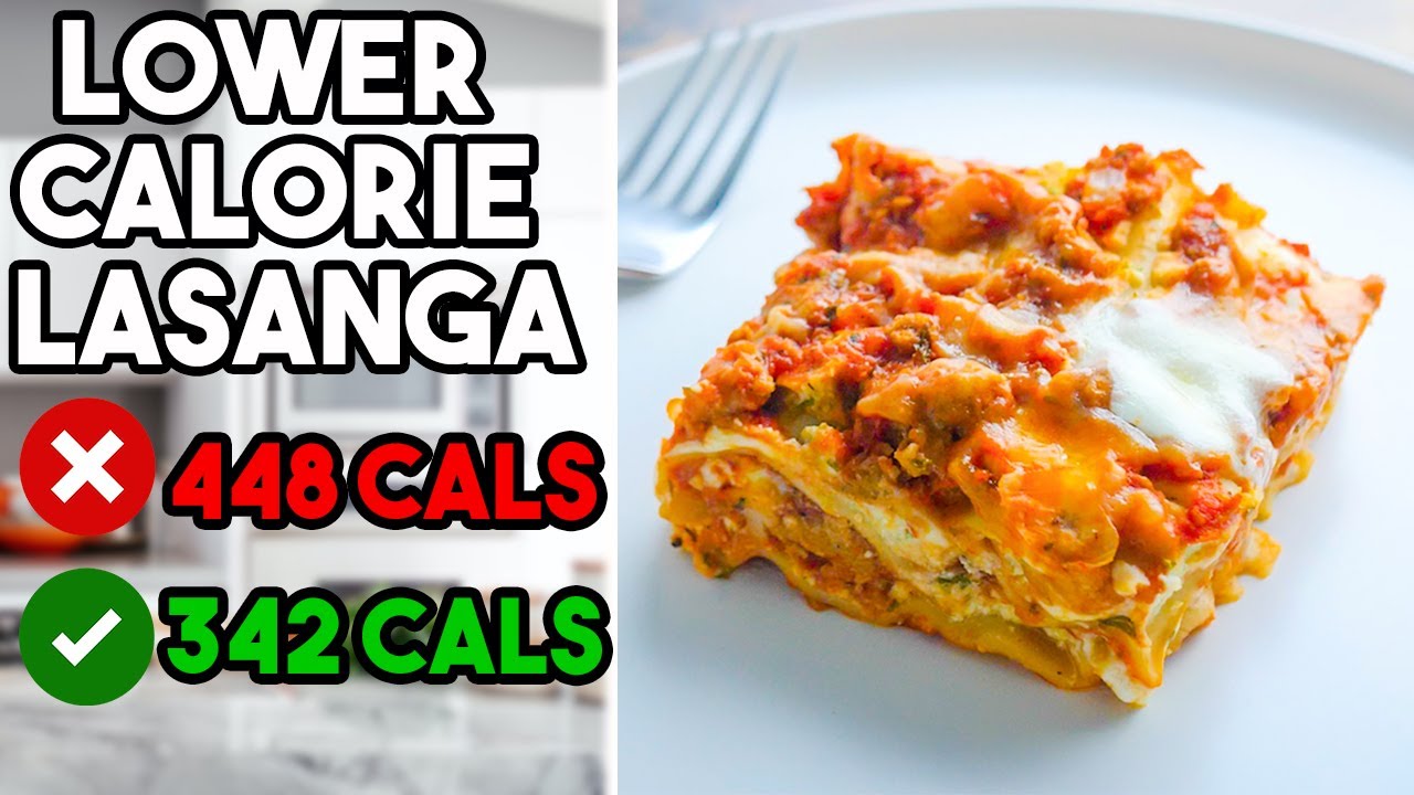 How to Make a Lower Calorie Lasagna for Weight Loss How to Make a Lower Calorie Lasagna for Weight Loss