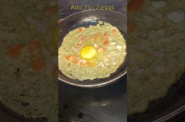 Yummy Moong Dal Egg Chila | Healthy Breakfast Recipe | Protein Diet | Sprouted Moong & Egg #foodie