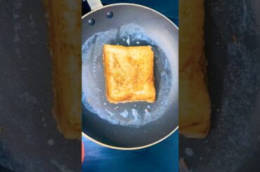 Viral bread recipe | Viral milk bread recipe | Viral bread pancake #youtubeshorts #shorts #viral