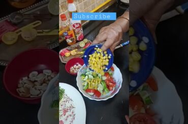 Special  Salad  for  Summer, Ak Bar Jarur  Banane/Khira ka Healthy  Salad Recipe#subscribe#shorts