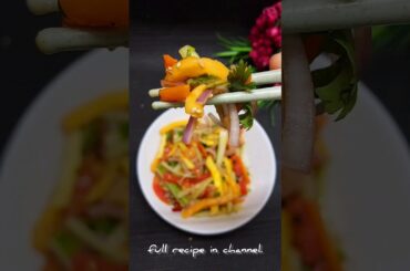 Thai Mango Salad | Healthy diet recipe | mango salad  #saladrecipe #trending #shorts