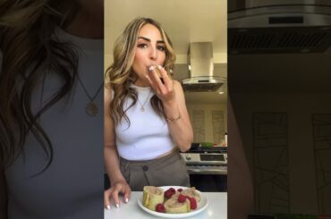 Dreamy Chocolate Cream Rolls Made with only 5 Ingredients! #happymothersday #healthyrecipes #shorts