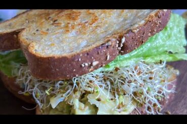 Vegan Sandwich White Bean and Avocado | Essy Cooks