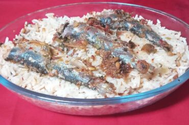 Sardine Fenugreek Leaf Rice Bowl/Dinner Recipes/Pilaf Recipes/Sardine Recipes/Fenugreek Recipe 1508