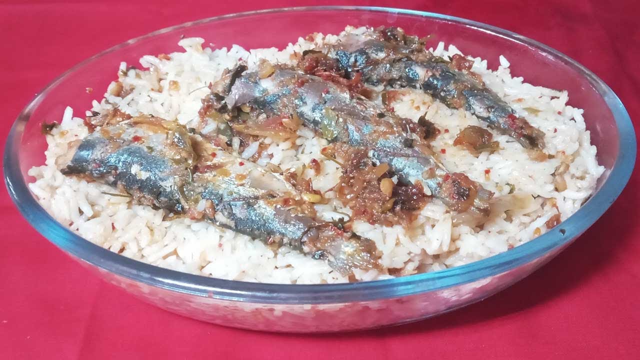 Sardine Fenugreek Leaf Rice Bowl/Dinner Recipes/Pilaf Recipes/Sardine Recipes/Fenugreek Recipe 1508 Sardine Fenugreek Leaf Rice Bowl/Dinner Recipes/Pilaf Recipes/Sardine Recipes/Fenugreek Recipe 1508