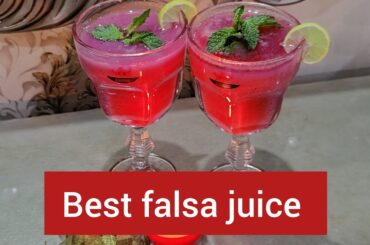falsa juice recipe |Refreshing falsa juice recipe| falsa margarita|healthy drink