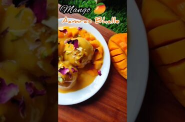 Instant Mango Dessert #mangodessert #mangorecipes #healthydessert #quickdessert #breadrecipes