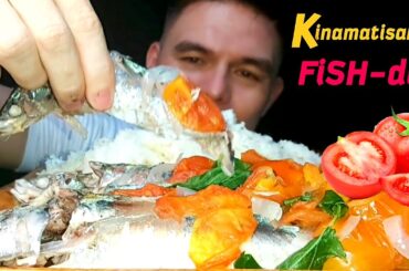 KINAMATISANG ISDA | MUKBANG ASMR | INDOOR COOKING | HEALTHY FOOD