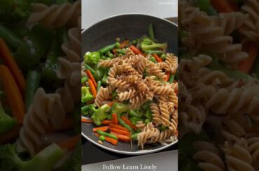 #weightloss High Protein Stir Fry Pasta With Lots Of Veggies and Paneer | Quick Healthy Pasta Prep