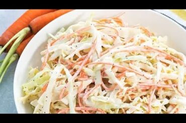 Healthy Salad : Sweet easy to go cole slaw recipe