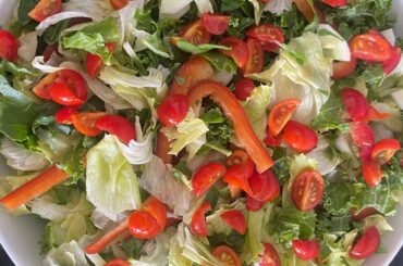 Grilled chicken salad, Healthy salad recipe #viral #cookingvideos #youtubeshort