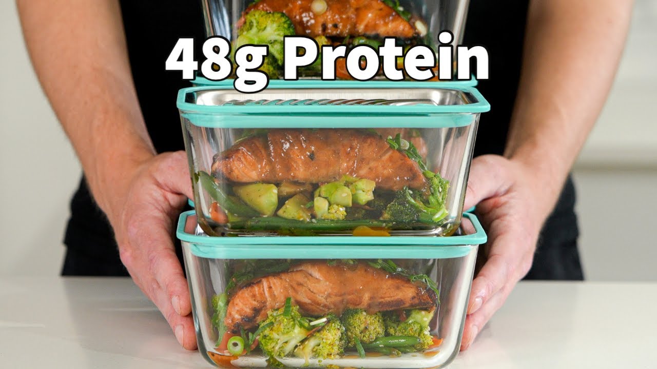 Healthy Salmon Meal Prep | Quick, Easy, and Nutritious! Healthy Salmon Meal Prep | Quick, Easy, and Nutritious!