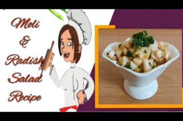 How to make korean Radish Salad Recipe | Moli ka Salad | Healthy Salad