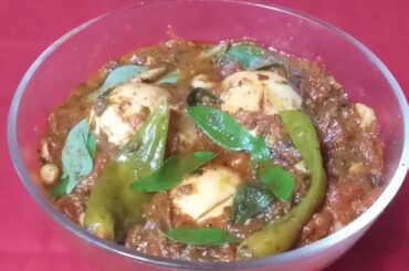 Egg Fenugreek Leaf Bowl / Dinner Recipes / Stew Recipes / Egg Recipes / Fenugreek Leaf Recipes 1511