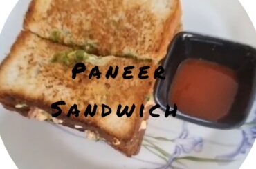 Paneer Sandwich || Healthy Lunch Box Recipe || Three Layer Sandwich || @EasyRecipe74