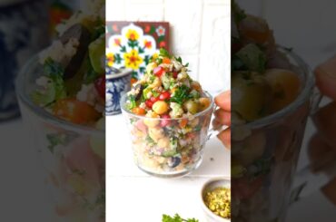 Have you ever tried Dalia Salad? It's so tasty and healthy #healthyrecipes #saladrecipe