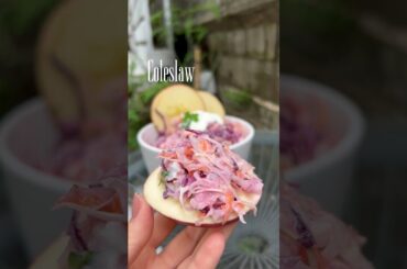 Tasty and healthy coleslaw recipe. #salad #recipe #recetas #easyrecipe #healthy #recetasfaciles