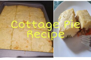 A Healthy Cottage Pie Recipe