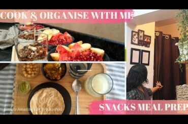 Uncover the Secret of Healthy Snack Recipes of an Indian Mom Homemaker! Cook and Organise with Me.