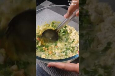 healthy breakfast recipe| lunch box recipe | palak chila #youtubeshorts #food #reels #spinach_chilla