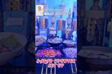 Salad ! Counter ! VIP salad Counter ! Viral Chef Video ! Unique Set up ! Chef Indra Thapa