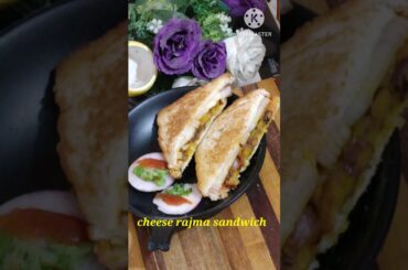 Cheese Rajma Sandwich #shortsviral #youtubeshorts #trending