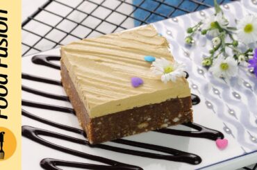 No Bake Coffee Slices Recipe By Food Fusion