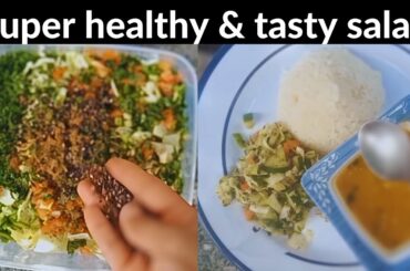 Wight Loss Salad Recipe| Green Salad| Easy & Simple Salad| Mix Vegetable Salad| village vittles Food