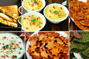 6Easy healthy Breakfast Recipes. Dessert Recipes In Hindi.Nashta Recipe. Snacks Recipe.Snacks Nashta