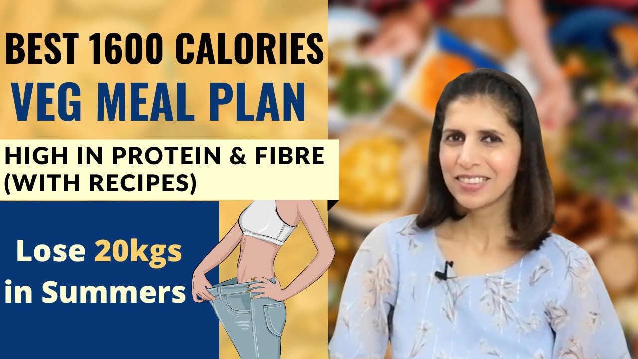 Best High Protein, Fibre Rich Meal Plan | Weight Loss | With Recipes | 1600 Cal Veg Indina Diet Best High Protein, Fibre Rich Meal Plan | Weight Loss | With Recipes | 1600 Cal Veg Indina Diet