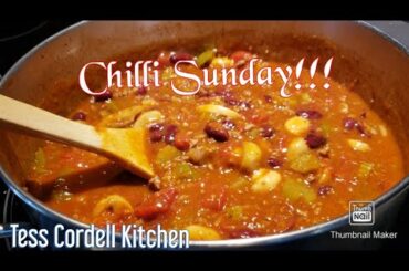 Tim Horton's Chilli Recipe| Healthy| Home cooking|Tess Cordell Kitchen