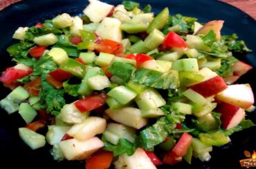 Healthy Protein Salad - Weight loss Green Salad Recipes By #foodscene