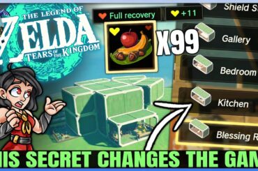 This is INSANE - How to Unlock Your Own House & Farm & INFINITE OP Food - Tears of the Kingdom!
