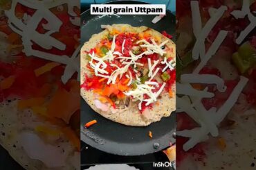 Multi Grain Uttpam| Breakfast Ideas #uttpam #breakfast #food #ideas #healthy #yummy #trending #viral
