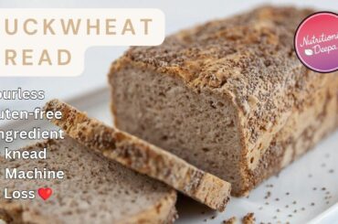 Easy Gluten-Free Buckwheat Bread Recipe | Healthy Two-Ingredient Bread