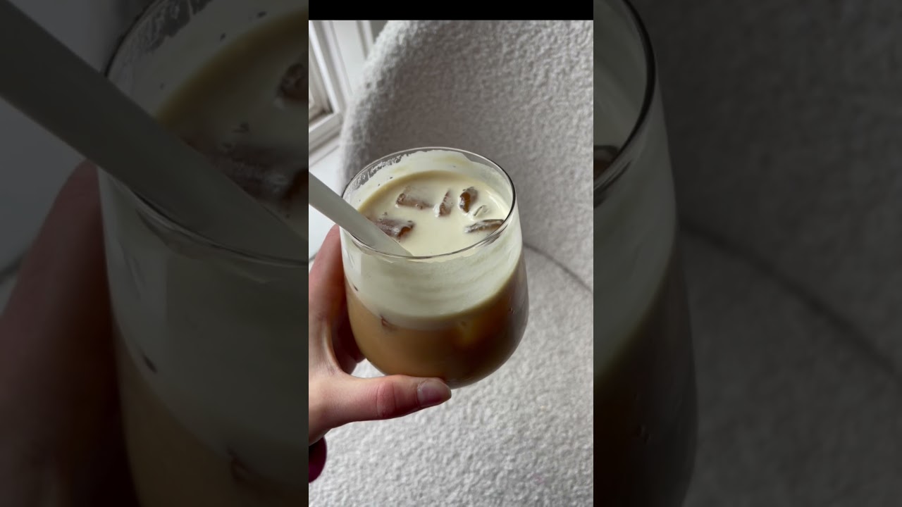 THE BEST COFFEE RECIPE TO MAKE AT HOME *macadamia maple nut latte* 